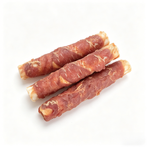 Friandises pour chiens OEM : Bâtonnets sandwichs en cuir <span class=keywords><strong>de</strong></span> poulet et <span class=keywords><strong>de</strong></span> <span class=keywords><strong>canard</strong></span>, sans céréales, riches en protéines, pour des soins dentaires durables - Product Image 2