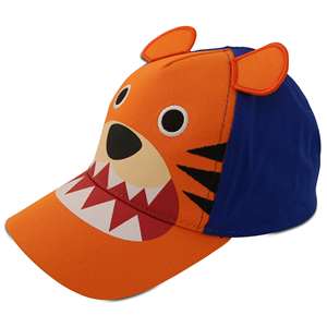 Gorra de béisbol de algodón para niños pequeños personalizada con diseños de animales variados, edad 2-4, tamaño edad 2-4, orejas de animales 3D - Product Image 6