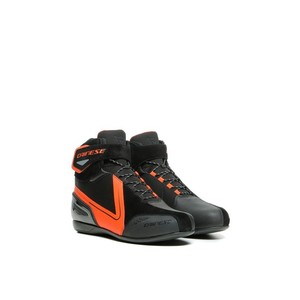 Botas de Moto Impermeables Dainese Energyca D-Wp, Color Negro Rojo Fluorescente, Talla 45 - Product Image 1