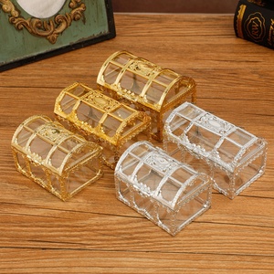 Nueva Caja de Regalo de Boda Creativa, Caja de Dulces de Plástico Calado, Caja de Tesoros, Caja de Embalaje de Acrílico para Dulces de Chocolate para Fiestas de Boda - Product Image 2