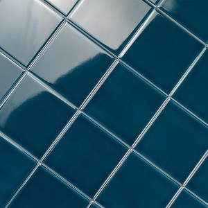 Piastrella Pure Atlantis Glossy 10x10 cm, spessore 6,8 mm, bordi irregolari, per uso a parete e pavimento - Product Image 5