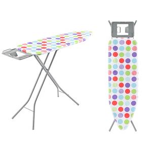 Planche à repasser pliante à hauteur réglable personnalisée en usine avec housse de planche à repasser résistante à la chaleur 100% coton - Product Image 4