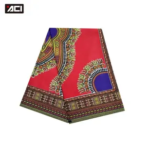 ACI Chitenge materiale African Wax Prints Real Wax Africa Fabric 6 Yards Africa Dashiki Print Material tessuto Wax For Lady