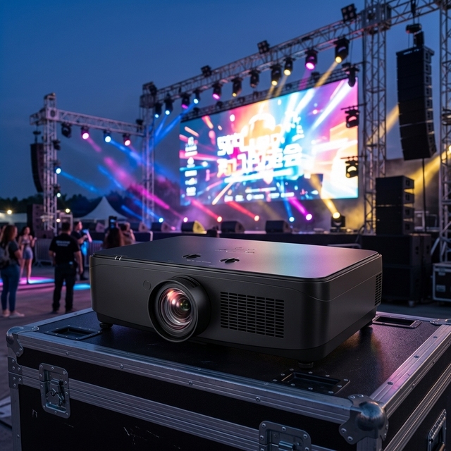 2026 3LCD Laser Projector Outdoor Business Native 1920x1200P 7500 Lumens Short Throw Pico 3D Ready 4K