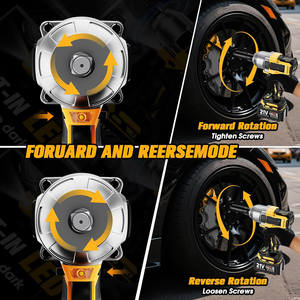 High-quality Professional Cordless Impact Wrench with a 21V Brushless Motor Suitable for Industrial and DIY Use - Product Image 6