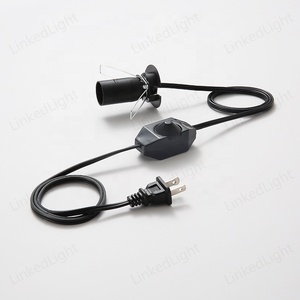 Mỹ <span class=keywords><strong>ul</strong></span> cắm điện E26 đèn ánh sáng bóng đèn ổ cắm dây Set với switch - Product Image 6