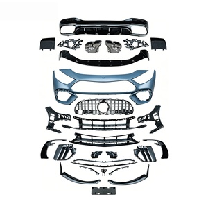 Kit carrosserie style SL63 <span class=keywords><strong>AMG</strong></span> : pare-chocs avant, diffuseur arrière et jupes latérales pour <span class=keywords><strong>AMG</strong></span> <span class=keywords><strong>SL</strong></span> R232 <span class=keywords><strong>2022</strong></span>+, ajustement direct, ABS non peint - Product Image 2