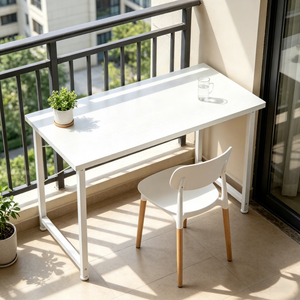 <span class=keywords><strong>Tavolo</strong></span> da Gioco per Ufficio, Casa, Soggiorno, Camera da Letto, <span class=keywords><strong>Studio</strong></span> e Lavoro, Prodotti di Qualità, Bianco - Product Image 2