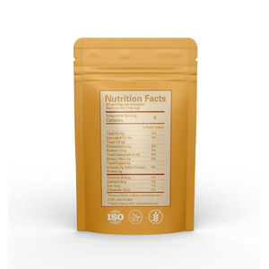 Mélange de latte de curcuma doré avec étiquette personnalisée 100 g/sac de poudre de latte de curcuma - Product Image 2