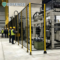 Valla de Seguridad para Robots de Fibra de Carbono con Múltiples Puntos de Acceso para Diseños de Robots Industriales Complejos, Soluciones de Protección Personalizadas
