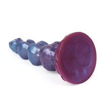 Dildo de Fantasía Luminoso en la Oscuridad, de Silicona, con Forma de Monstruo Alienígena, con Ventosa, Juguete Sexual para Mujeres, Tapón Anal, Neón, Nuevo