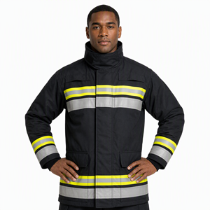 Tute da Pompiere Resistenti al Calore, Equipaggiamento Protettivo in Kevlar, Uniforme per Vigili del Fuoco - Product Image 5