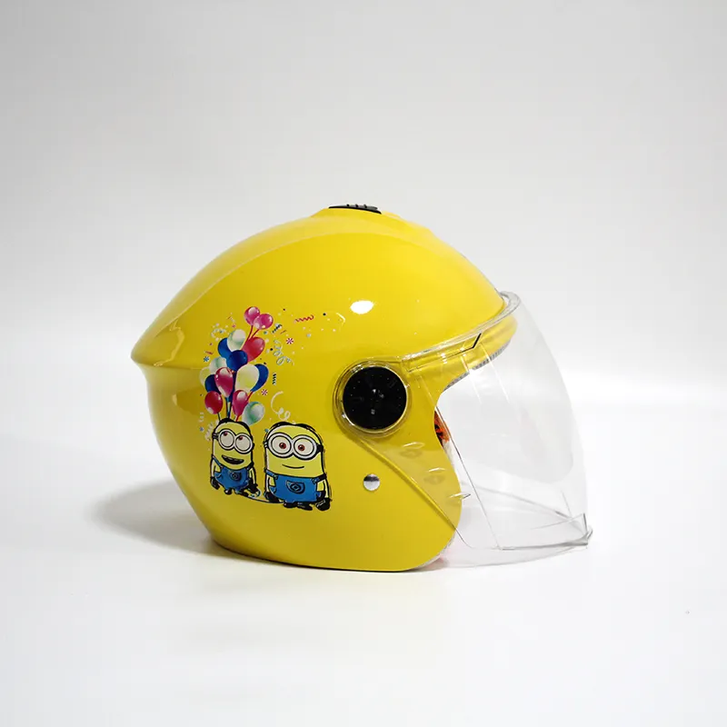 Casco da moto per bambini giocattolo per bambini a mezza faccia