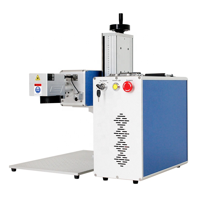JPT Mopa M7 50W 30W Galvo Laser Marking Machine Bag CO2 Laser Engraver for Small Businesses DXF PLT AI for Product Making