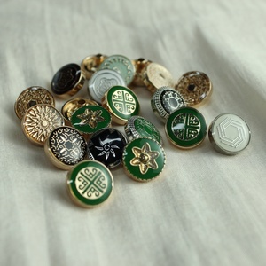 Hợp Kim Kim Loại <span class=keywords><strong>Snap</strong></span> Nút Vòng Hoa Chân Cho May Phụ Nữ May Mặc & Ưa Thích Quần Áo Hình Chữ Nhật Khắc Nút Bắn - Product Image 3