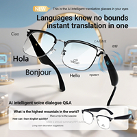 AI Translator Chat Gpt GY600 Gafas de lectura Asistente de voz multilingüe Auriculares Anti Blue Light Smart AI Gafas