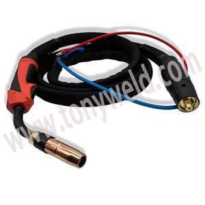 Fns aw5000 làm mát bằng nước MIG hàn súng ngọn đuốc 500A 4.5m Euro kết nối cho hàn công nghiệp - Product Image 4