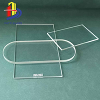 Verre borosilicate 3.3 personnalisé en usine, 6-10 mm, verre optique, verre de visée, bloc de verre borosilicate transparent