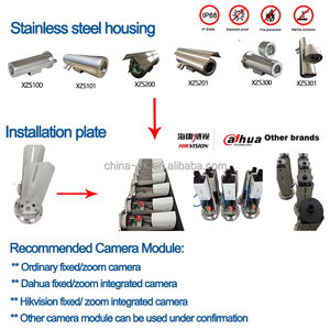 Güvenlik kamera sistemi için paslanmaz çelik gövde ile üretici patlamaya dayanıklı Ip IR <span class=keywords><strong>Bullet</strong></span> kamera konut - Product Image 5