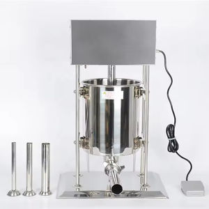 Máquina de relleno de salchichas eléctrica Vertical de 20L, máquina para hacer perros calientes de chorizo, maquinaria de llenado de salchichas de 20L - Product Image 2