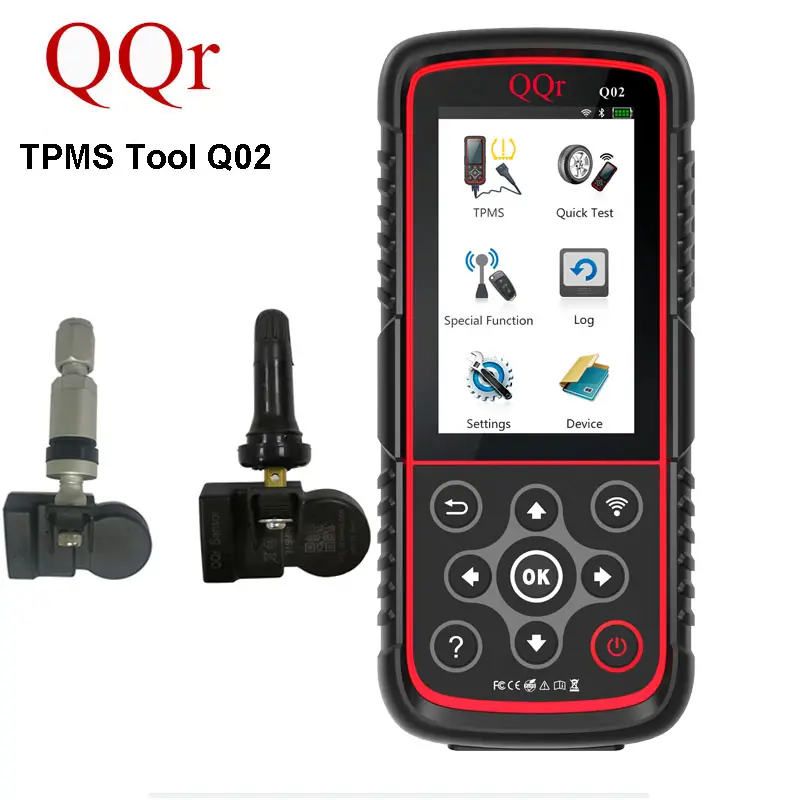 Qqr TPMS Công cụ lập trình xe công cụ chẩn đoán OBD2 Scanner cho xe công cụ TMPS cảm biến