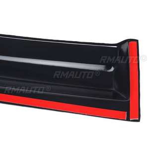 4 déflecteurs de vent teintés pour vitres de voiture Hyundai IX35 Tucson 2011-2015, pare-pluie et pare-soleil - Product Image 6