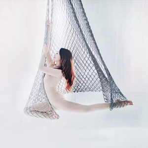 Red de Yoga Aéreo 100% Poliéster, Red de Hamaca de Yoga Aéreo en Degradado Rosa para Acrobacias Circenses y Diversión - Product Image 1
