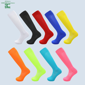 Calze sportive <span class=keywords><strong>da</strong></span> calcio personalizzate <span class=keywords><strong>da</strong></span> uomo, classiche a tinta unita, in maglia, taglia unica, design invernale a caviglia alta con fondo rinforzato - Product Image 1