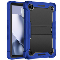 Housse de tablette de pare-chocs souple et dure en silicone robuste + PC pour T-Mobile Revvl Tab 2 5G 2025 avec béquille antichoc