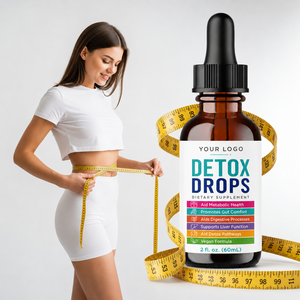 Gouttes Détox Herbales pour le Bien-être, Formule Naturelle à Base de Plantes Certifiée GMP, Marque Privée OEM ODM, pour le Soutien Digestif et la Fonction Hépatique - Product Image 3