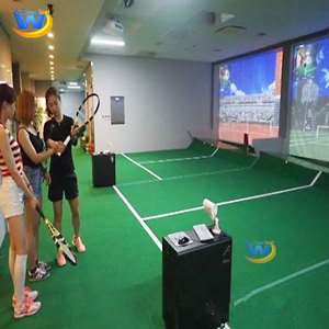 Divertente sistema di gioco XOX a proiezione interattiva a infrarossi per interni 0.3 Ms risposta istantanea digitale interattivo da parete da calcio - Product Image 4