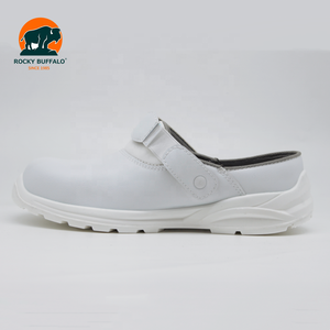 Rocky Buffalo SB <strong>White</strong> Safety Sandals Work <strong>Shoes</strong> Microfiber Leather Composite Toe Safety <strong>Chef</strong> <strong>Shoes</strong> - Product Image 2