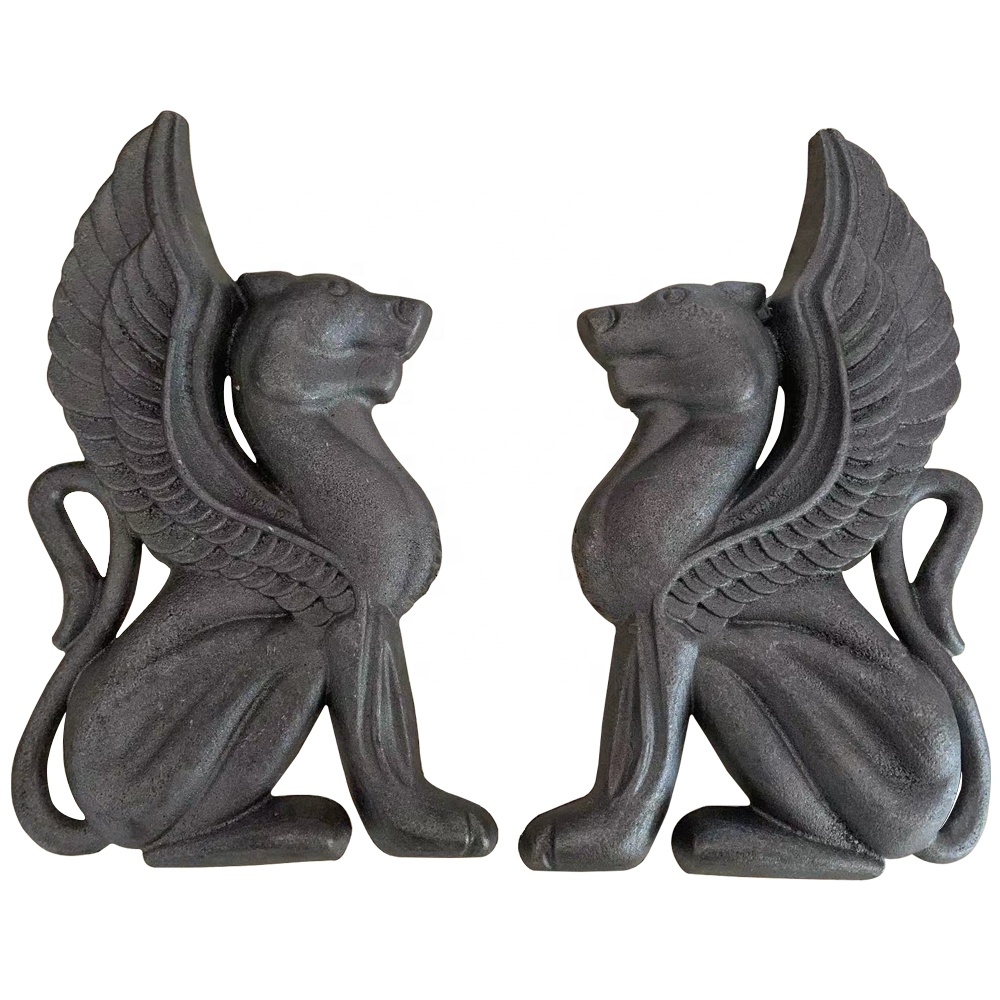 Кованые железные ворота украшения кованые стальные ворота Искусство Животные дизайн