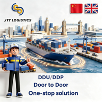 Fret maritime de Shenzhen au Royaume-Uni, porte à porte, DDP, livraison dans les régions éloignées d'Édimbourg au Royaume-Uni