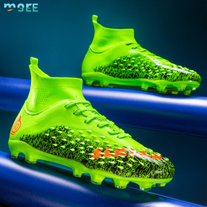 SeeMore-Zapatillas de fútbol para entrenamiento profesional, calzado deportivo personalizado, antideslizante, uñas largas, césped roto, calzado de fútbol AG - Product Image 2