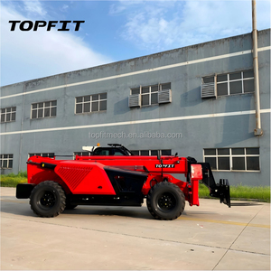 Cargador de Brazo Telescópico de 3 Etapas para Camión, Motor Yuchai de 91KW, Tracción 4x4, Dirección de Rueda Delantera, Cucharón de 0.8m, Alta Eficiencia - Product Image 5