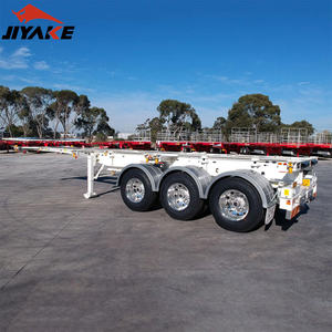 Semirremolque Esqueleto para Contenedores <span class=keywords><strong>de</strong></span> 40 Pies, 3 y 4 Ejes, <span class=keywords><strong>Precio</strong></span> <span class=keywords><strong>de</strong></span> Fábrica - Product Image 2