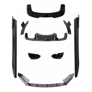 X5M <span class=keywords><strong>F85</strong></span> kit corpo Gloss nero con labbro anteriore diffusore posteriore minigonne laterali e Spoiler per <span class=keywords><strong>BMW</strong></span> X5M <span class=keywords><strong>F85</strong></span> 2015-2018 - Product Image 1