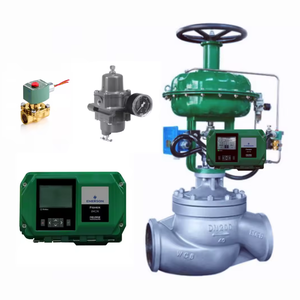 Fisher DVC7K Ball Valve Positioner 67CFR-237 Filter Regulator ASCO 223 Solenoid Chinese DN125 Regulating HART7 4-20mA 145psig - Product Image 6