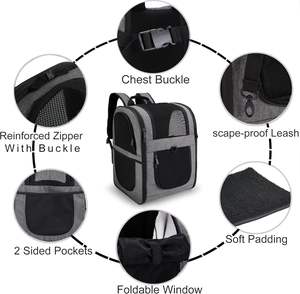 Échantillon gratuit Sac de transport pour chien Go Go Pet Travel Pet Dog Cat Carrier Case Airline Approved Pet Dog Carrier Bags - Product Image 5