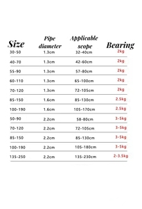 YIJIALE High 50-90cm Carbon Steel Telescopic Rod Multifunctional Shower <strong>Curtain</strong> Rod <strong>Door</strong> <strong>Curtain</strong> <strong>Pole</strong> - Product Image 6
