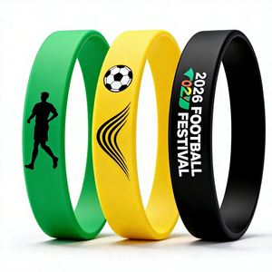 Porte-clés en silicone fin personnalisable et bracelet de sport avec code QR, bandes magnétiques promotionnelles, bracelet en caoutchouc personnalisé - Product Image 3