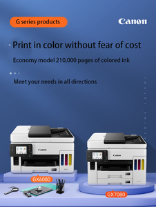 เครื่องพิมพ์อิงค์เจ็ทสีอเนกประสงค์ Canon GX6080 สำหรับธุรกิจ พร้อมฟังก์ชั่นถ่ายเอกสาร สแกนไร้สาย พิมพ์สองหน้า รุ่น GX6080 [พิมพ์/สแกน] สำหรับธุรกิจ - Product Image 6