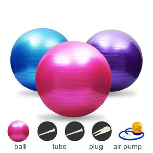 Balle suisse pour l'accouchement Stretching & Core Workout Sports Fitness <span class=keywords><strong>Gym</strong></span> Pvc 55/65/75cm Minceur Exercice Yoga Ball <span class=keywords><strong>avec</strong></span> pompe - Product Image 3