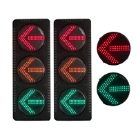 Feux de signalisation routière à LED en forme de flèche de 400 mm (16 pouces) de haute qualité, personnalisés pour les systèmes de feux de circulation