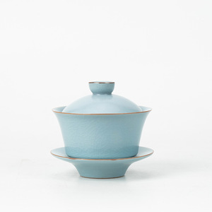 Service à thé chinois rétro en céramique Gaiwan pour la maison, <span class=keywords><strong>bol</strong></span> à thé - Product Image 5