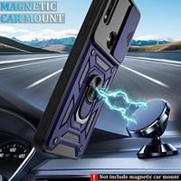 Robuste Handyhülle mit Schiebekamera-Schutz für Tecno Camon 40 PRO 4G 30 20 – Extremer Schutz, Magnetring und Ständer