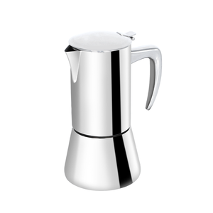 Cafetière Moka en acier inoxydable de style italien avec poignée résistante à la chaleur, cafetière Moka italienne <span class=keywords><strong>6</strong></span> <span class=keywords><strong>tasses</strong></span> - Product Image 3