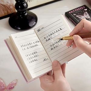 Mini Libreta de Bolsillo A7 con Diseño de Mariposa, Portátil, de Alta Estética, para Niñas y Estudiantes - Product Image 3