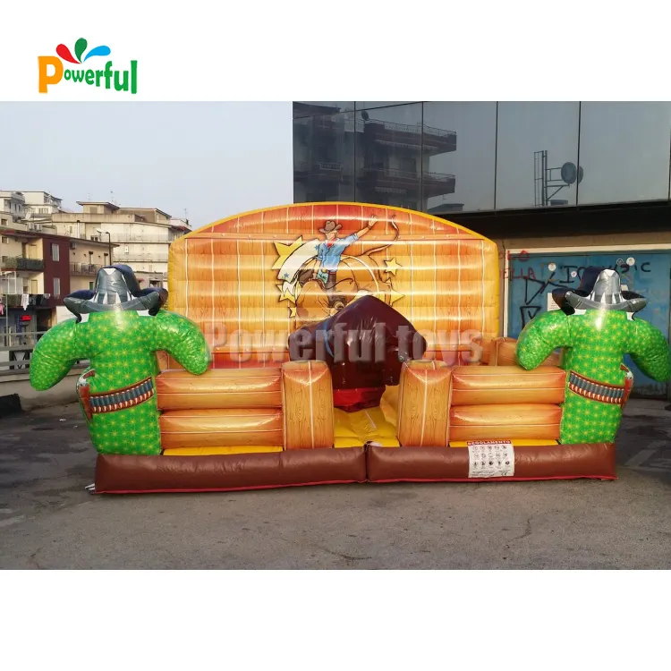 Well ยอดนิยม Inflatable ขี่เครื่อง Mechanical Rodeo Bull จากประเทศจีนเกมพอง